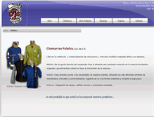 Tablet Screenshot of chamarraspalafox.com